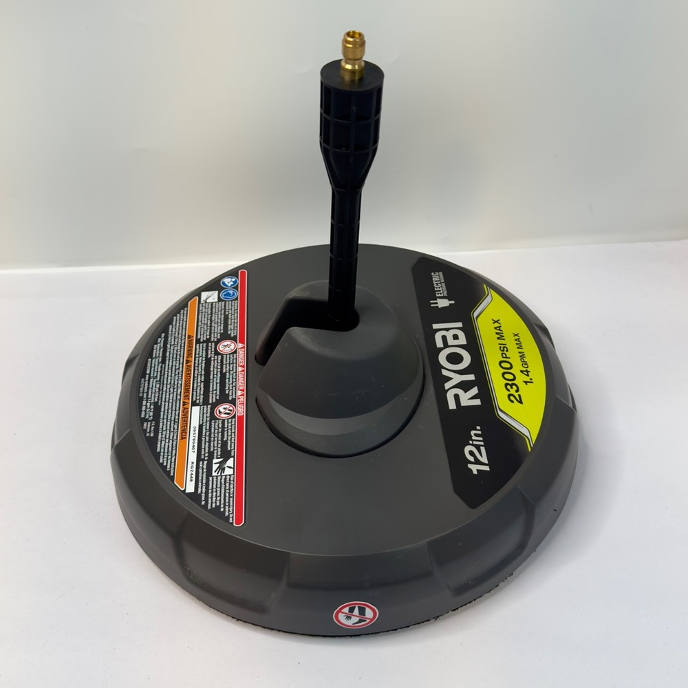 RYOBI 12‎ in. 2,300 PSI Electric Pressure Washers Surface Cleaner - Picture 7 of 9